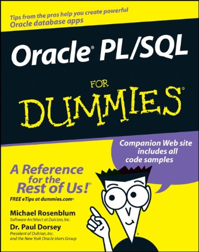 Oracle PL / SQL For Dummies by Michael Rosenblum