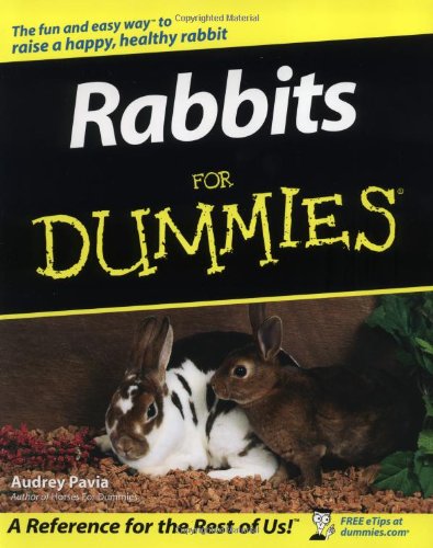 Rabbits For Dummies by Audrey Pavia