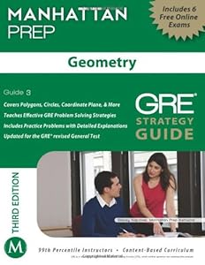 Geometry GRE Strategy Guide, 3rd Edition