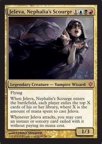 Magic: the Gathering - Jeleva, Nephalia's Scourge (194/356) - Commander 2013