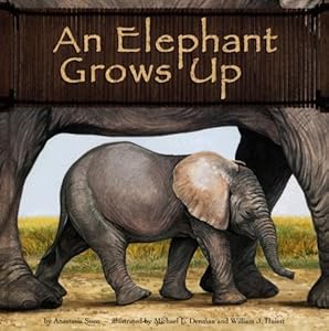An Elephant Grows Up (Wild Animals (Picture Window Hardcover))