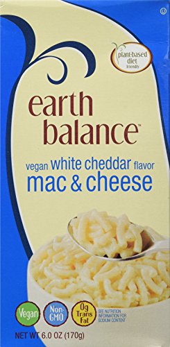 EARTH BALANCE VEGAN WHT CHDR MAC & CHS, 6