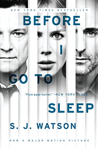 Before I Go to Sleep tie-in: A Novel by S. J. Watson