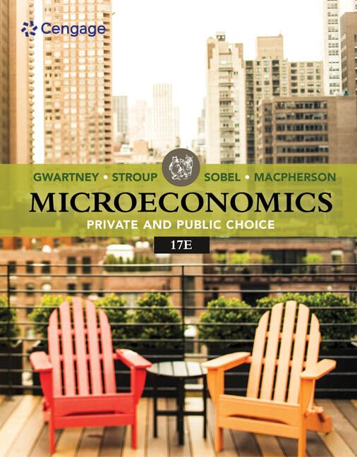 Bundle: Microeconomics: Private and Public Choice, Loose-leaf Version, 17th + MindTap, 1 term Printed Access Card by James D. Gwartney