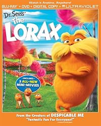 Dr. Seuss' The Lorax Combo Pack (Two Discs: Blu-ray + DVD + Digital Copy + UltraViolet)