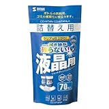 サンワサプライ ウェットティッシュ(液晶用) 詰替えタイプ CD-WT4NP
