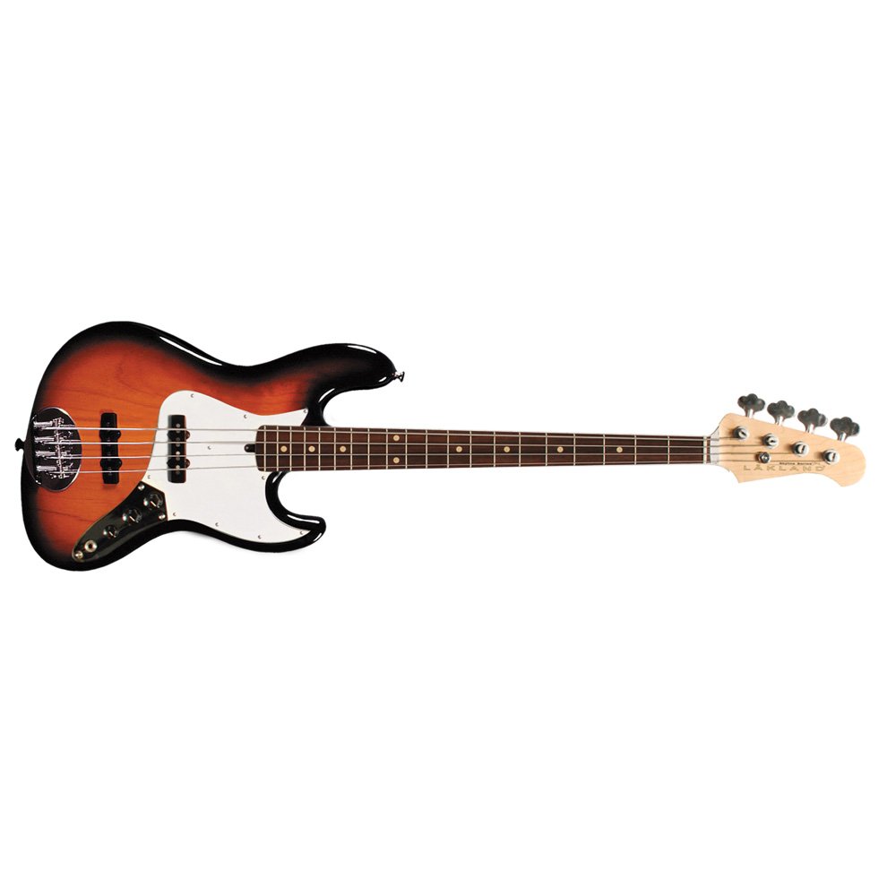 

Lakland Skyline Series 44-60 4-Strings Bass Guitar, Three Tone Sunburst