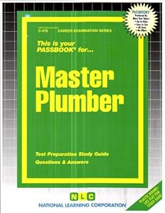 Master Plumber (Career Examination Passbooks)