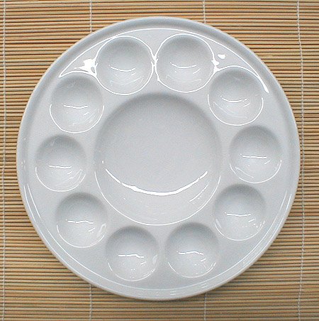 

Jack Richeson Porcelain 11 Well Palette with Lid
