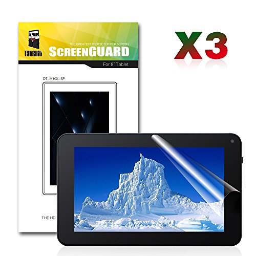 TabSuit Dragon Touch M7 Screen Protector Ultra-Clear of High Definition (HD)-3 Pack for Dragon Touch M7 Android Tablet