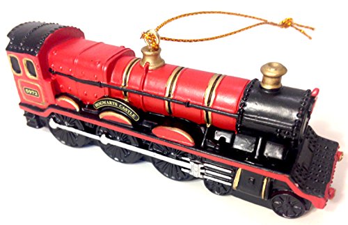 Wizarding World of Harry Potter Hogwarts Express Train Engine Resin Christmas Tree Ornament