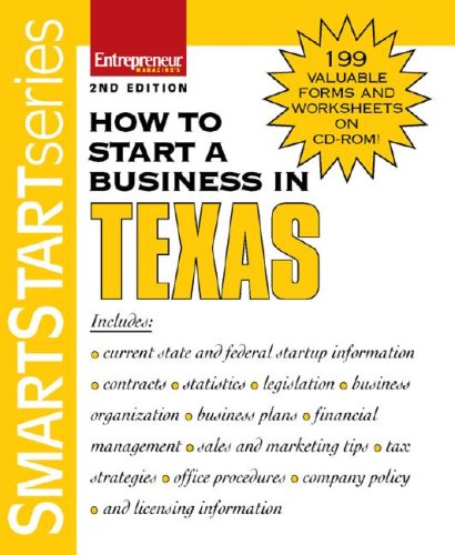 How to Start a Business in Texas by Entrepreneur Press