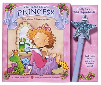 Day in The Life of a Princess Storybook Aqnd Dress Up Kit