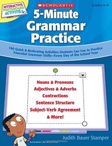 Interactive Whiteboard Activities on CD: 5-Minute Grammar Practice: 180 Quick & Motivating Activities Students Can Use to Practice Essential Grammar Skills-Every Day of the School Year