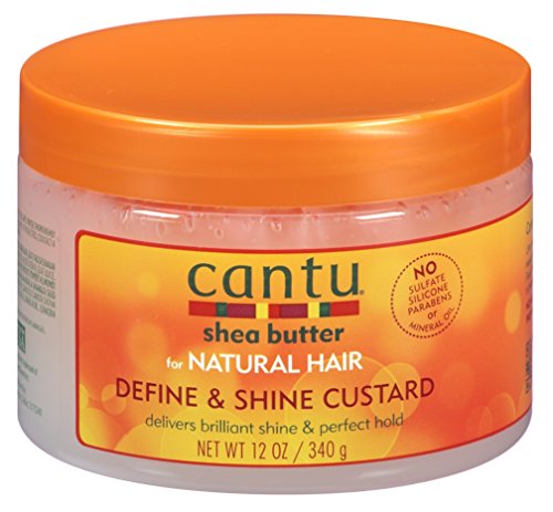 Cantu Natural Hair Define And Shine Custard 12oz Jar