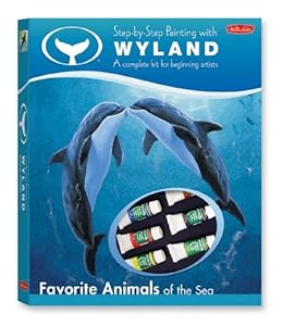Step-by-Step Painting with Wyland: Favorite Animals of the Sea Drawing Book & Kit by Amy Runyen