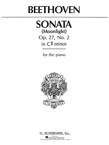 Sonata in C-Sharp Minor, Opus 27, No. 2 ("Moonlight"): Piano Solo