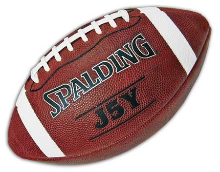 

Spalding Leather Football - 62-925 J5Y "Silver" - Youth size
