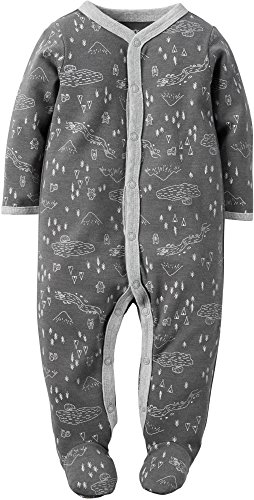 Carter's Baby Boys' Interlock Sleep n Play Footie (Baby)