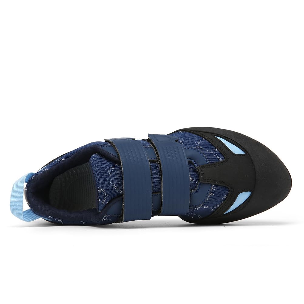 Mens Youth Wall Climbing Shoes, Non-Slip Lightweight Bouldering Sport Sneaker Breathable Rock Climbing Shoes For Adult_vogvips.com