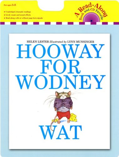 Hooway for Wodney Wat book and CD by Helen Lester