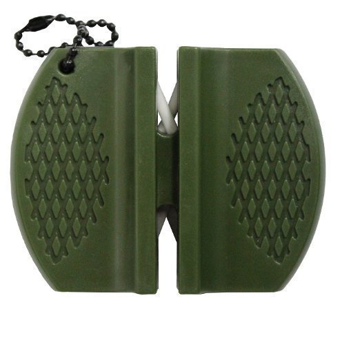 MESSERSCHÄRFER Messerschleifer Schleifset aus Keramik / Carbit für Messer - Wetzstahl - geeignet für Outdoor / Camping / Survival / Haushalt / Garten - Original Inet-Trades ®