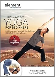 Element Hatha & Flow Yoga For Beginners With Yoga Strap Kit