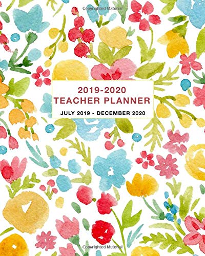 Algopix Similar Product 19 - Teacher Planner 20192020 July 2019 