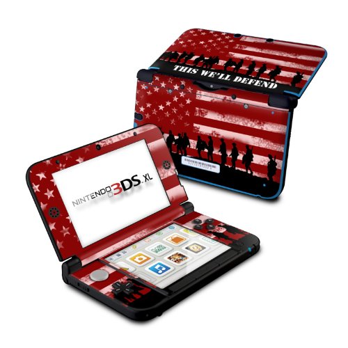 

Defend Design Protective Decal Skin Sticker for Nintendo 3DS XL (2014)