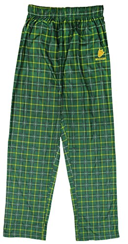 Oregon Ducks NCAA Big Boys Plaid Pajama Pants - Green