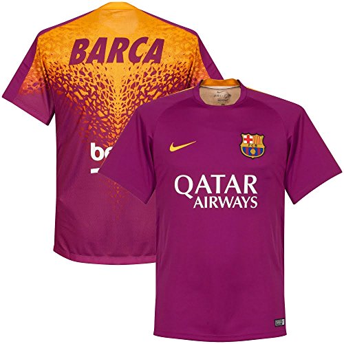 Nike FC Barcelona Pre-Match Training Mens Jersey [DYNAMIC BERRY]