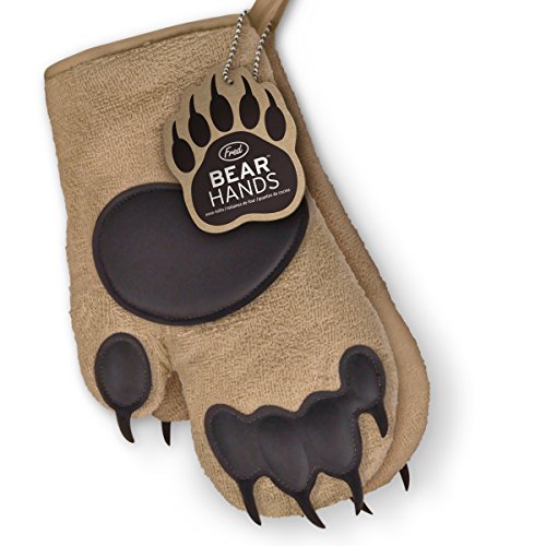 fred and friends bear hands oven mitts