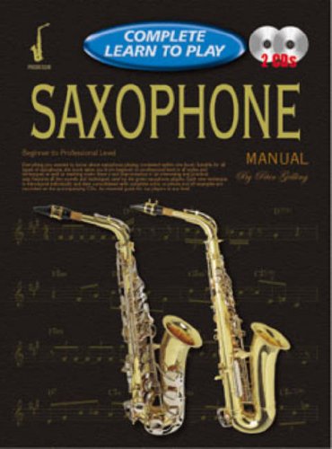 CP69259 - Progressive Complete Learn to Play Saxophone Manual by Peter Gelling