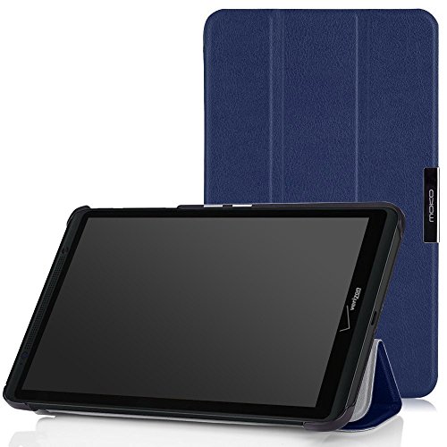 MoKo Verizon Ellipsis 8 Tablet PC Case - Ultra Slim Lightweight Smart-shell Stand Cover Case for Verizon Ellipsis 8 4G LTE Tablet PC, INDIGO
