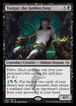 Magic: the Gathering - Tasigur, the Golden Fang (087/185) - Fate Reforged