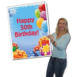 Inspirational 80 Birthday Card 2'X3'