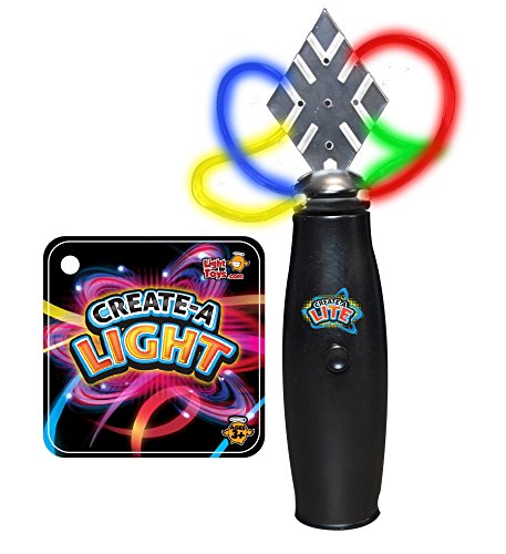 Lightuptoys.com Create-A-Light Changeable Spinning Glow-in-the-dark Light