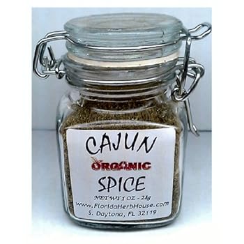 cajun spice blend 1.0 oz. (28g) - organic eco friendly gifts!