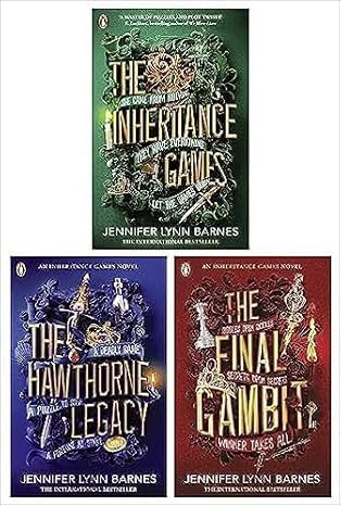 The Inheritance Games 3 Book Collection Set (The Inheritance Games, The Hawthorne Legacy, The Final Gambit) by Jennifer Lynn Barnes