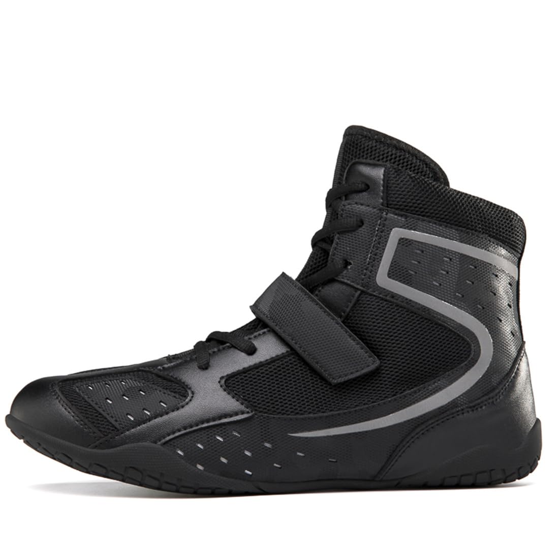 Wrestling Fighting Shoes For Adults Unisex Boxing Fitness Sports Sneakers Youth Boxing Boot Lightweight Mesh Bodybuilding Training Shoes_vogvips.com