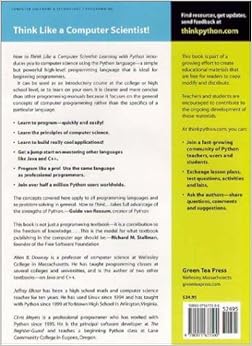 Amazon.com: How to Think Like a Computer Scientist: Learning with ...