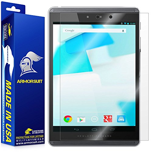 ArmorSuit MilitaryShield - HP Pro Slate 8 Screen Protector - Anti-Bubble Ultra HD Shield w/ Lifetime Replacements