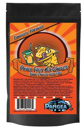 

Banana/Apricot Pangea Fruit Mix Complete Crested Gecko Food 1/2 lb