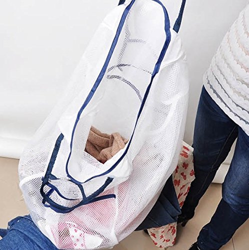 

2 Pieces of Nylon Laundry Hamper Storage Basket