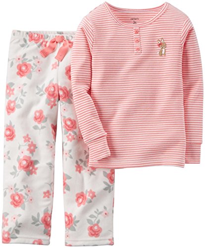 Carter's Little Girls' 2 Piece PJ Set (Toddler/Kid)
