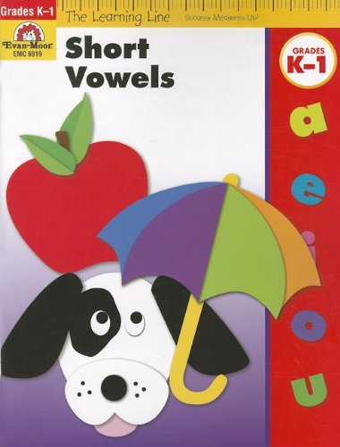 Short Vowels, Grades K-1 by Evan Moor