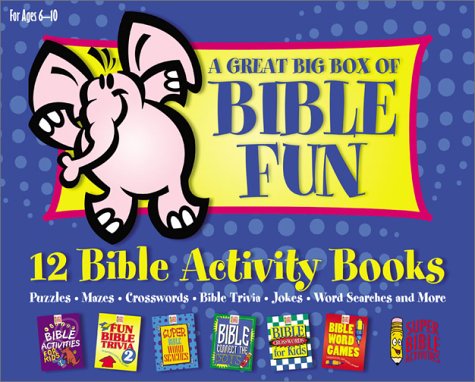 A Great Big Box of Bible Fun: 12 Bible Activity Books by Incorporated Barbour Publishing