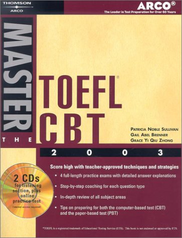 Arco Master the TOEFL CBT 2003 by Arco