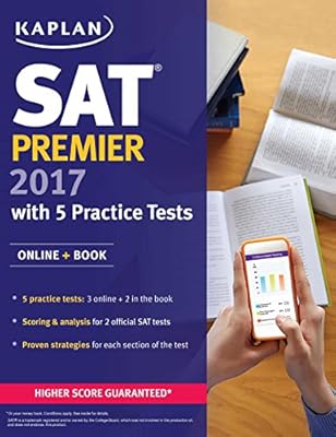 SAT Premier 2017 with 5 Practice Tests: Online + Book