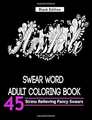Swear Word Adult Coloring Book